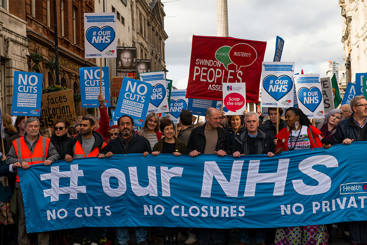 Preservation of the NHS an Issue for all Nurses? - Ausmed protest